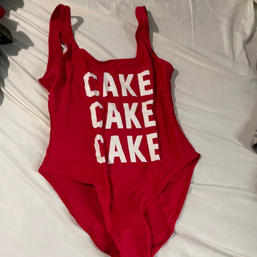 One piece bathing suit ! ( NEVER WORN)
